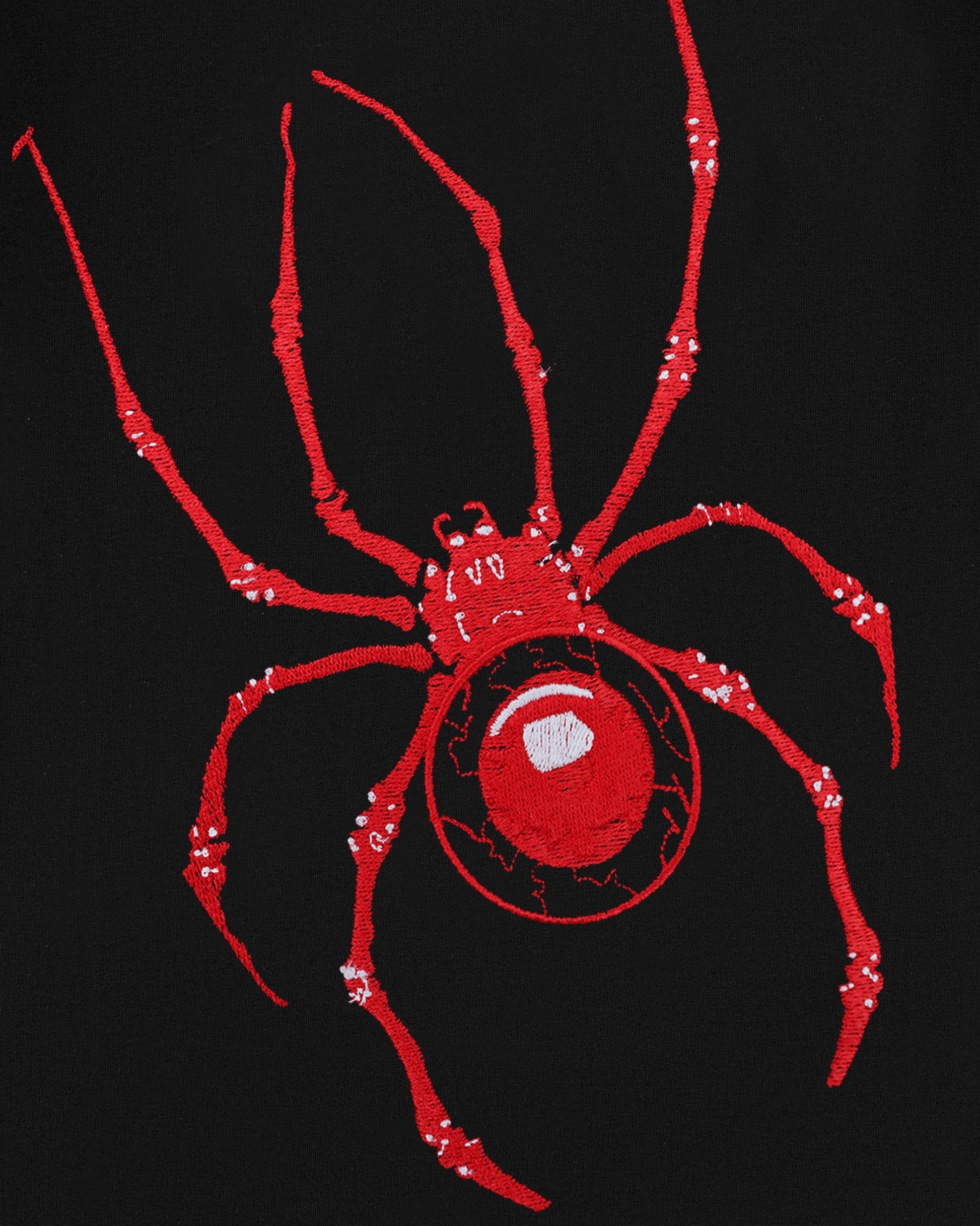 SPIDERS EMBROIDERY OVER-SIZED T SHIRT