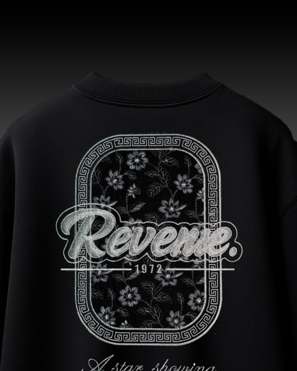 Revenue Applique Embroidery Oversized T-Shirt