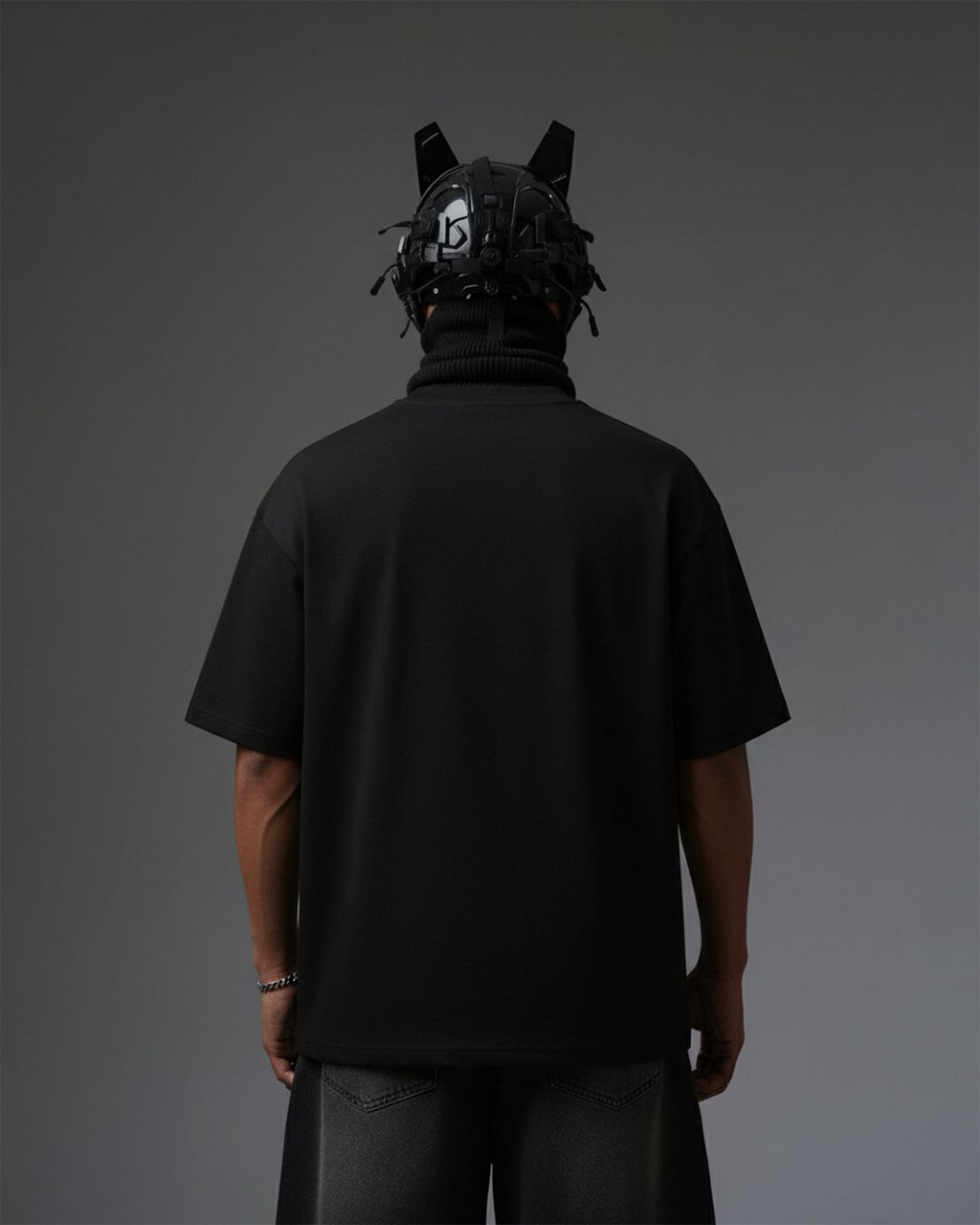 OBITO EMBROIDERY OVER-SIZED T SHIRT