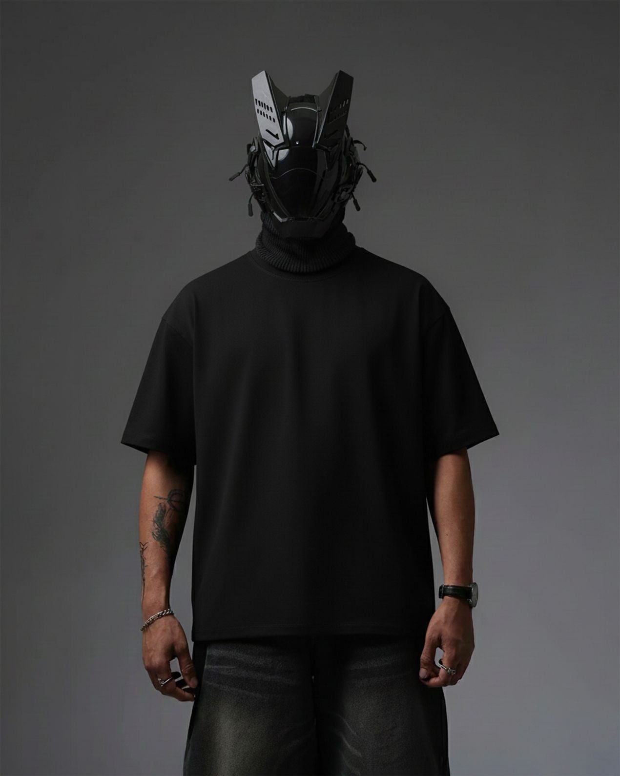 TRAPSTAR SKELETON EMBROIDERY OVER-SIZED T SHIRT