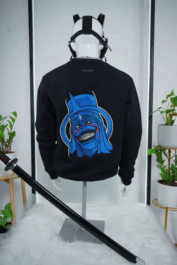 SOLO LEVELLING EMBROIDERY SWEATSHIRT - My Store