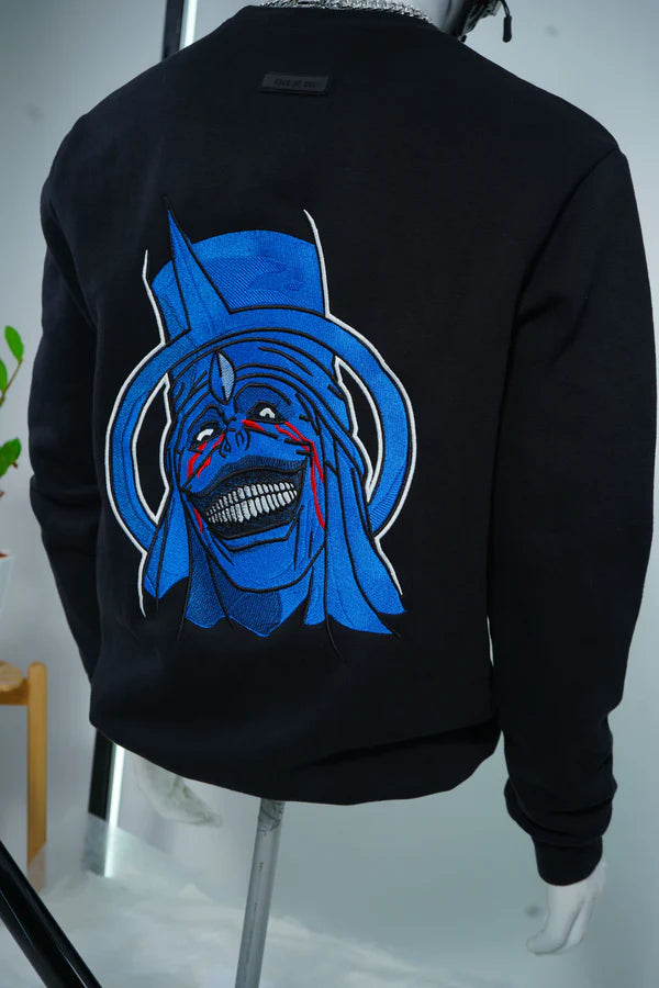 SOLO LEVELLING EMBROIDERY SWEATSHIRT - My Store