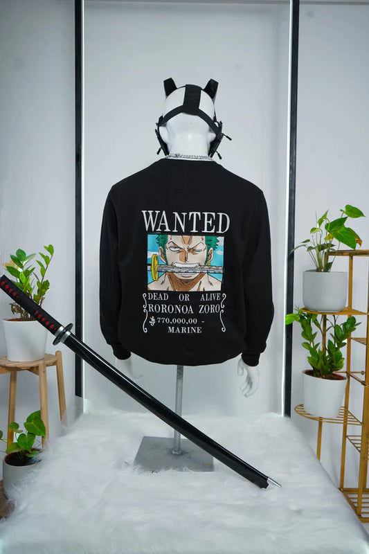 ZORO EMBROIDERY SWEATSHIRT