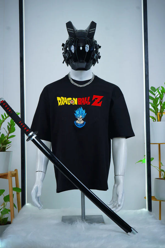 GOKU EMBROIDERY OVER-SIZED T SHIRT