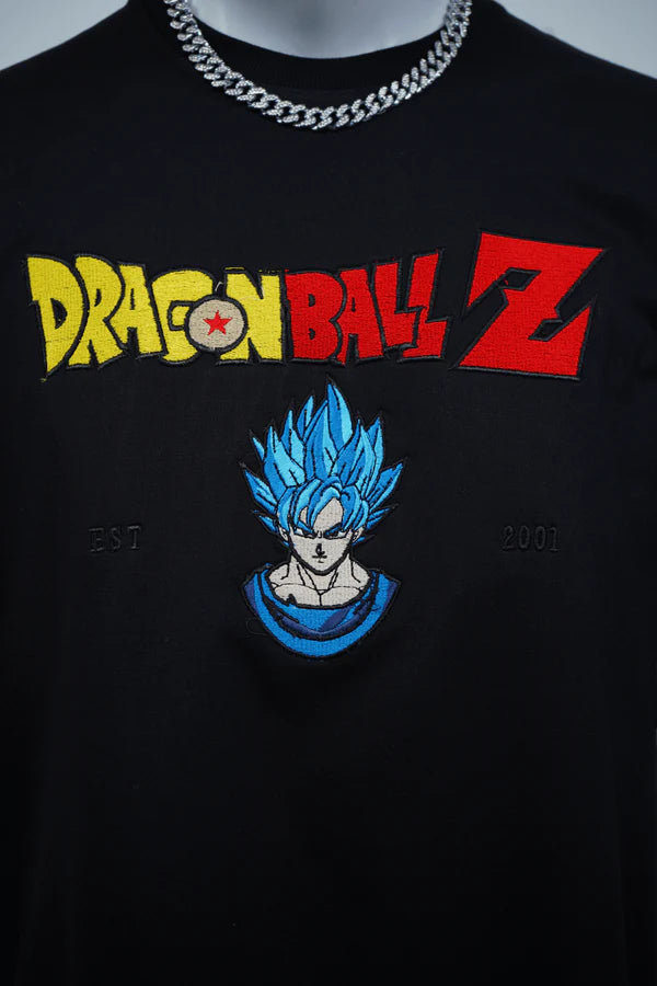 GOKU EMBROIDERY OVER-SIZED T SHIRT