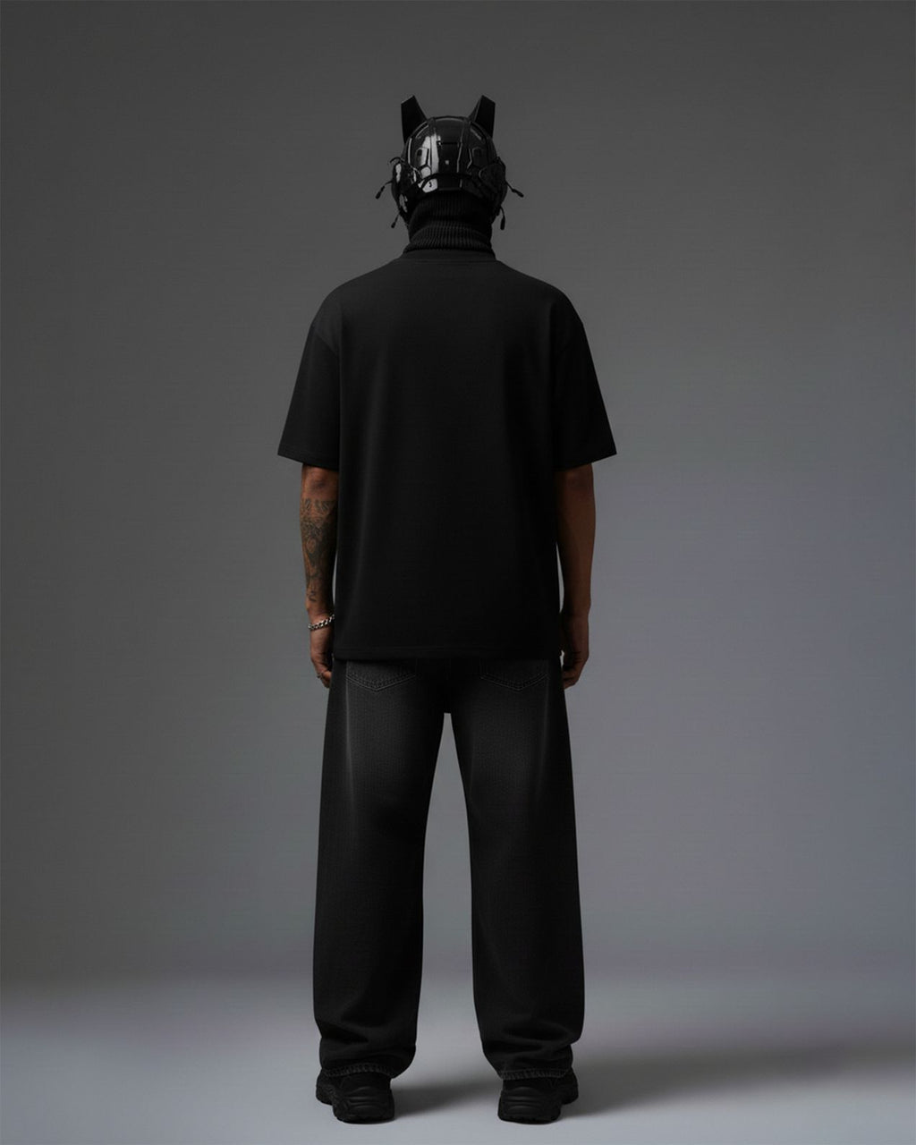 OBITO EMBROIDERY OVER-SIZED T SHIRT