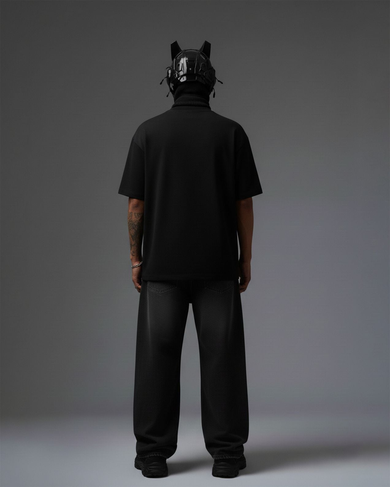 OBITO EMBROIDERY OVER-SIZED T SHIRT