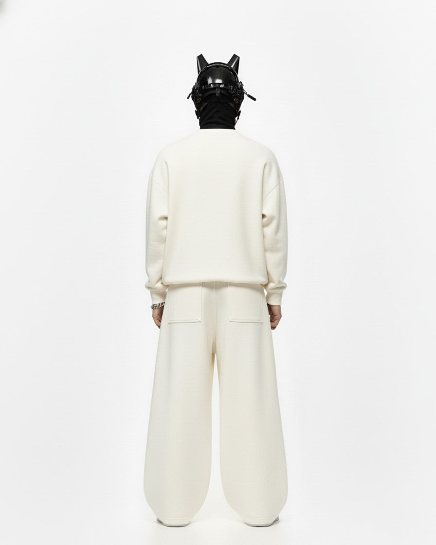 SPIDER APPLIQUE EMBROIDERY SWEATSHIRT