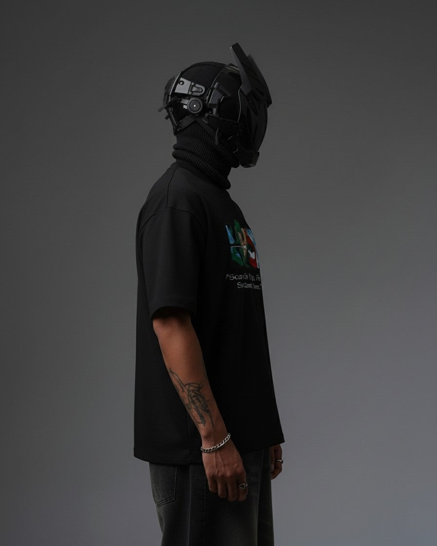 ZORO EMBROIDERY OVER-SIZED T SHIRT