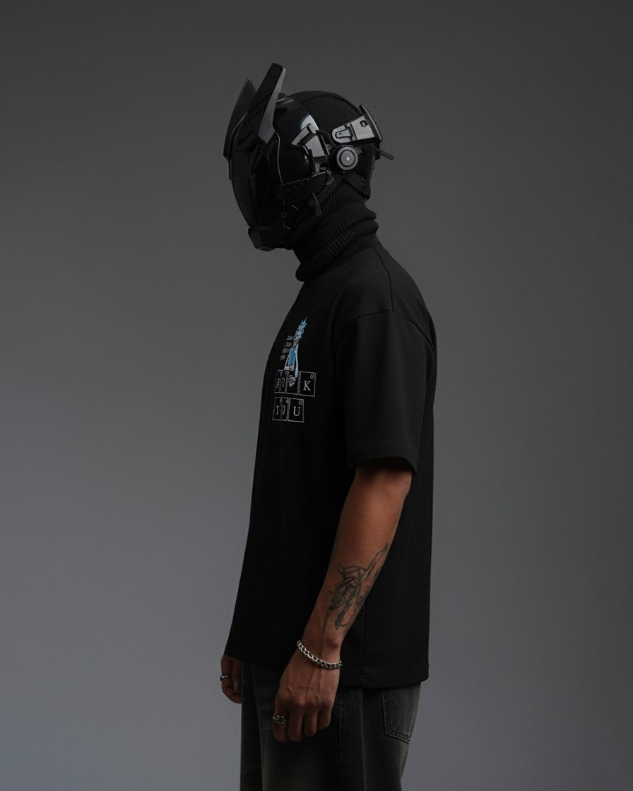 FUCK YOU EMBROIDERY OVER-SIZED T SHIRT