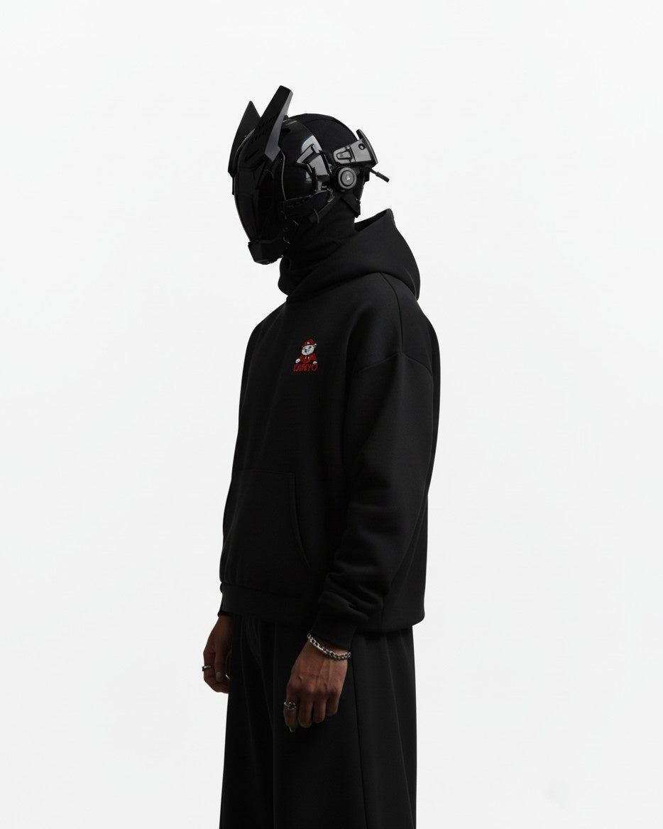 MARLBORO EMBROIDERED OVER-SIZED HOODIE