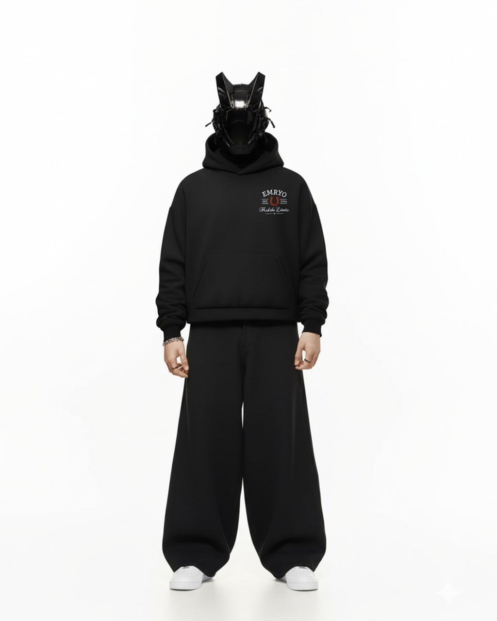 Horse Legacy Embroidery Oversized Hoodie