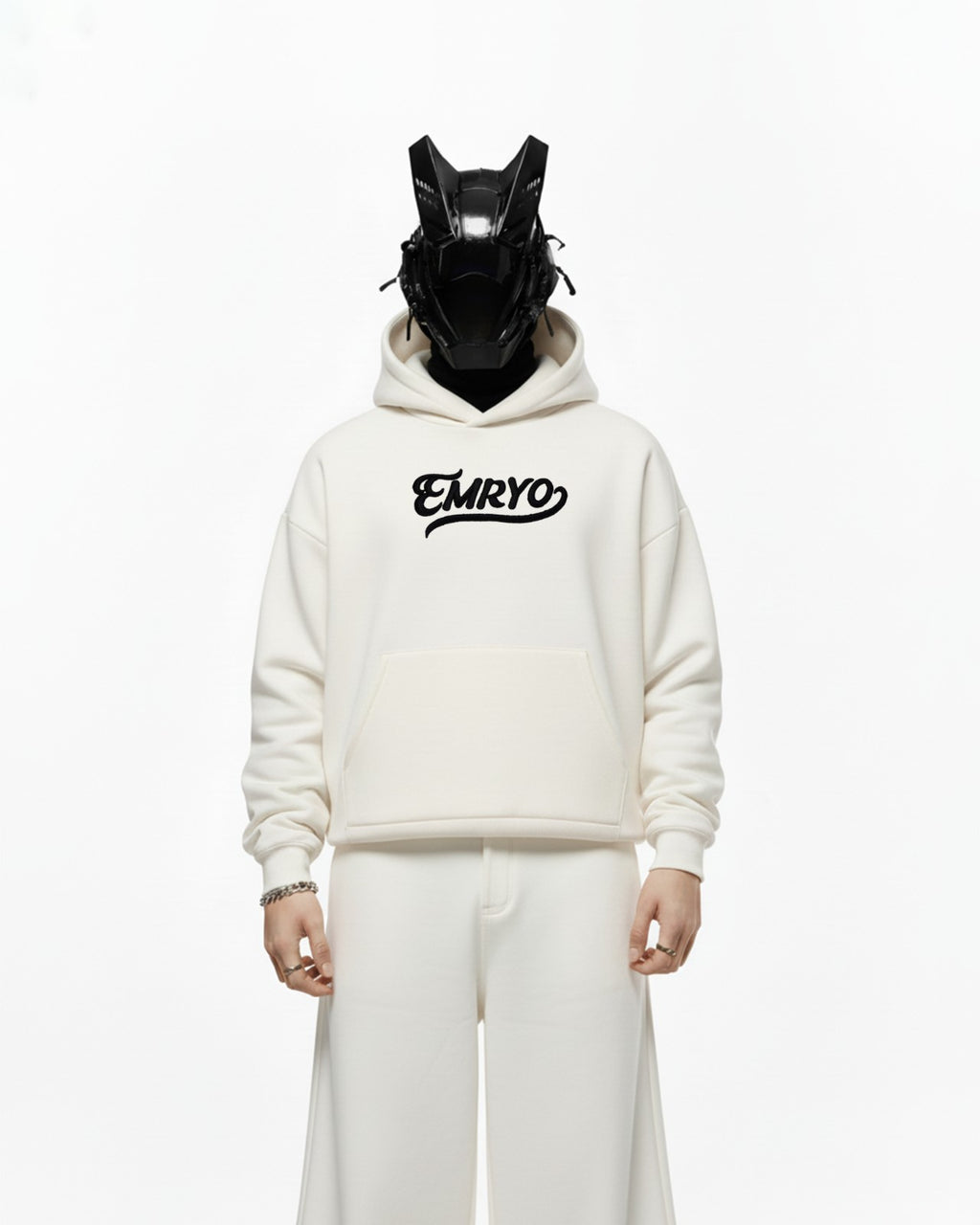 Unbound Applique Embroidery Oversized Hoodie