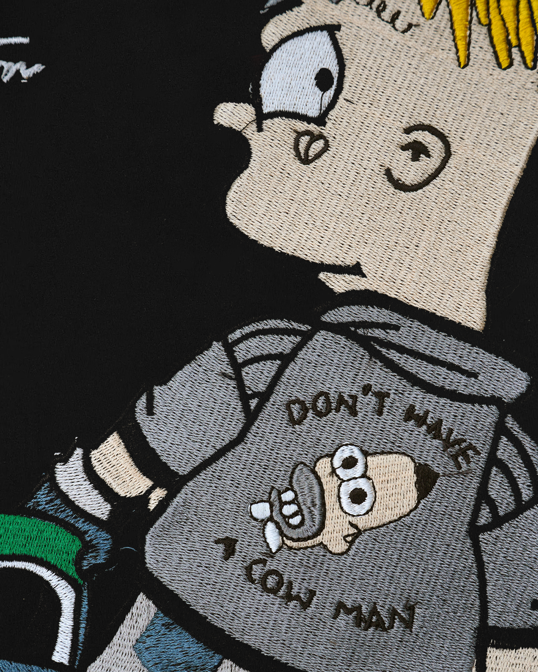 HOWLEY EMBROIDERY OVER-SIZED T SHIRT