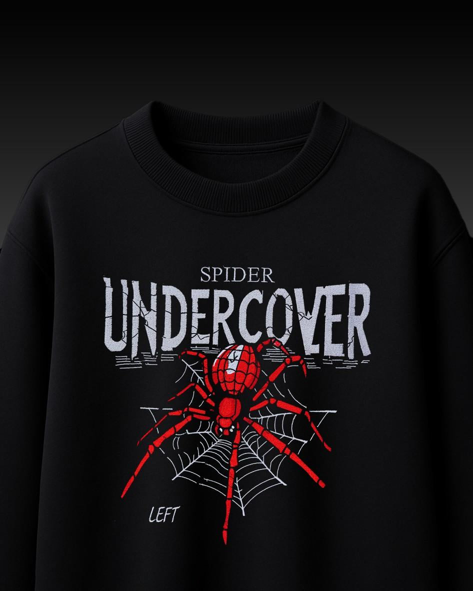 Spider Undercover Embroidery Over-Sized T Shirt