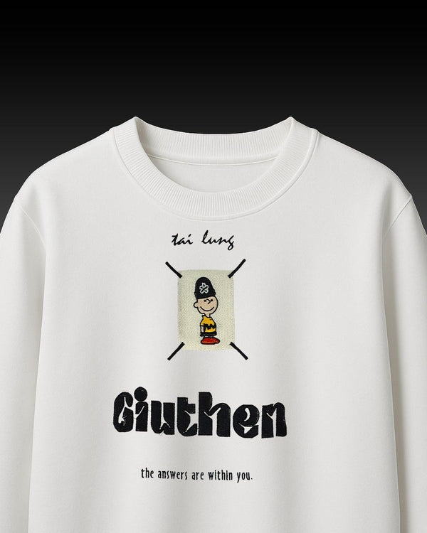 Giuthen Embroidery Over-Sized T Shirt