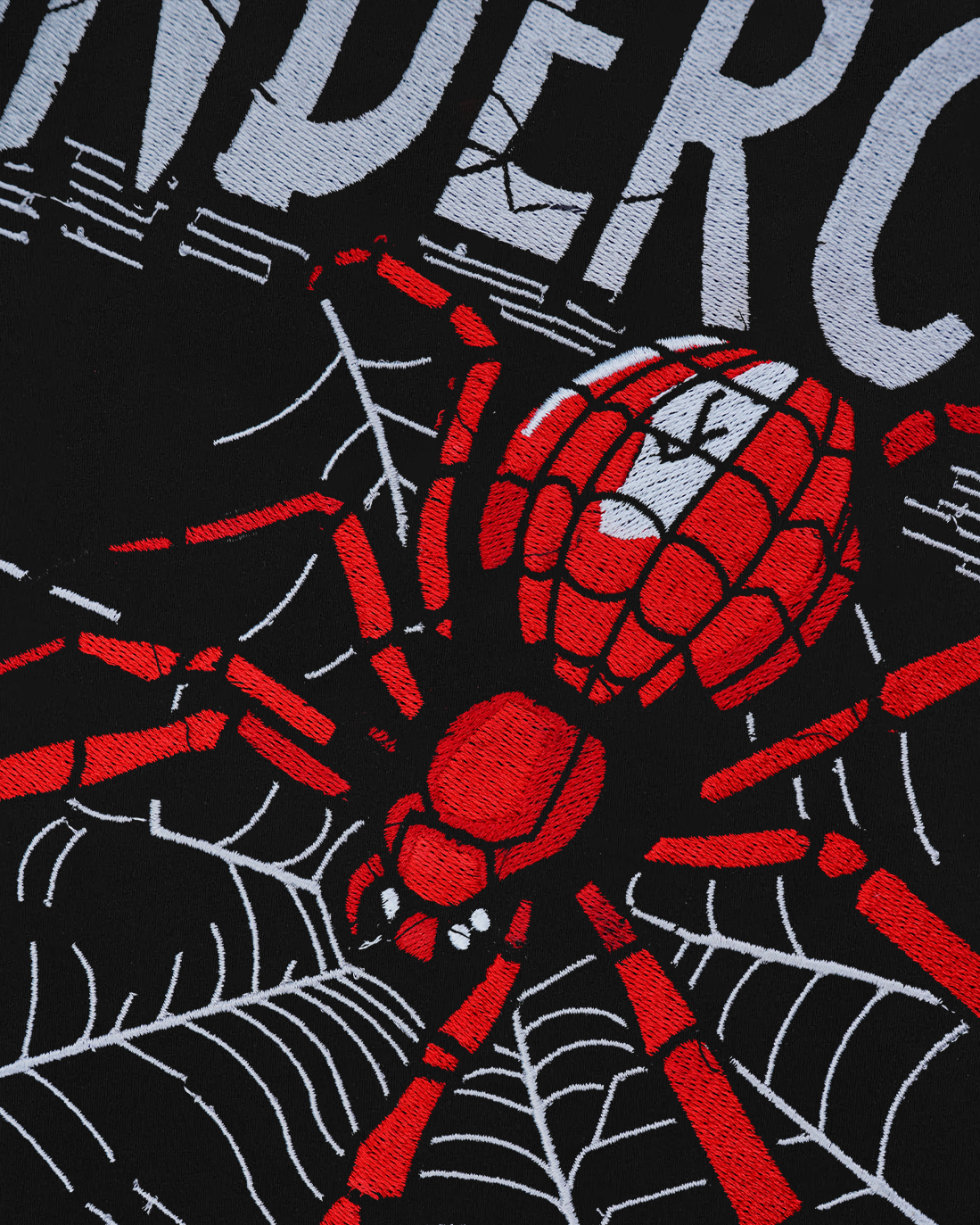 SPIDER UNDERCOVER EMBROIDERY OVER-SIZED T SHIRT