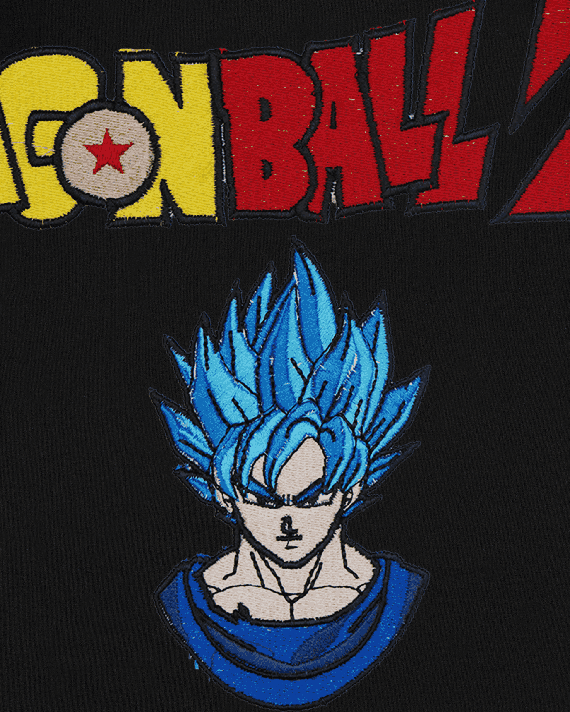 GOKU EMBROIDERY OVER-SIZED T SHIRT