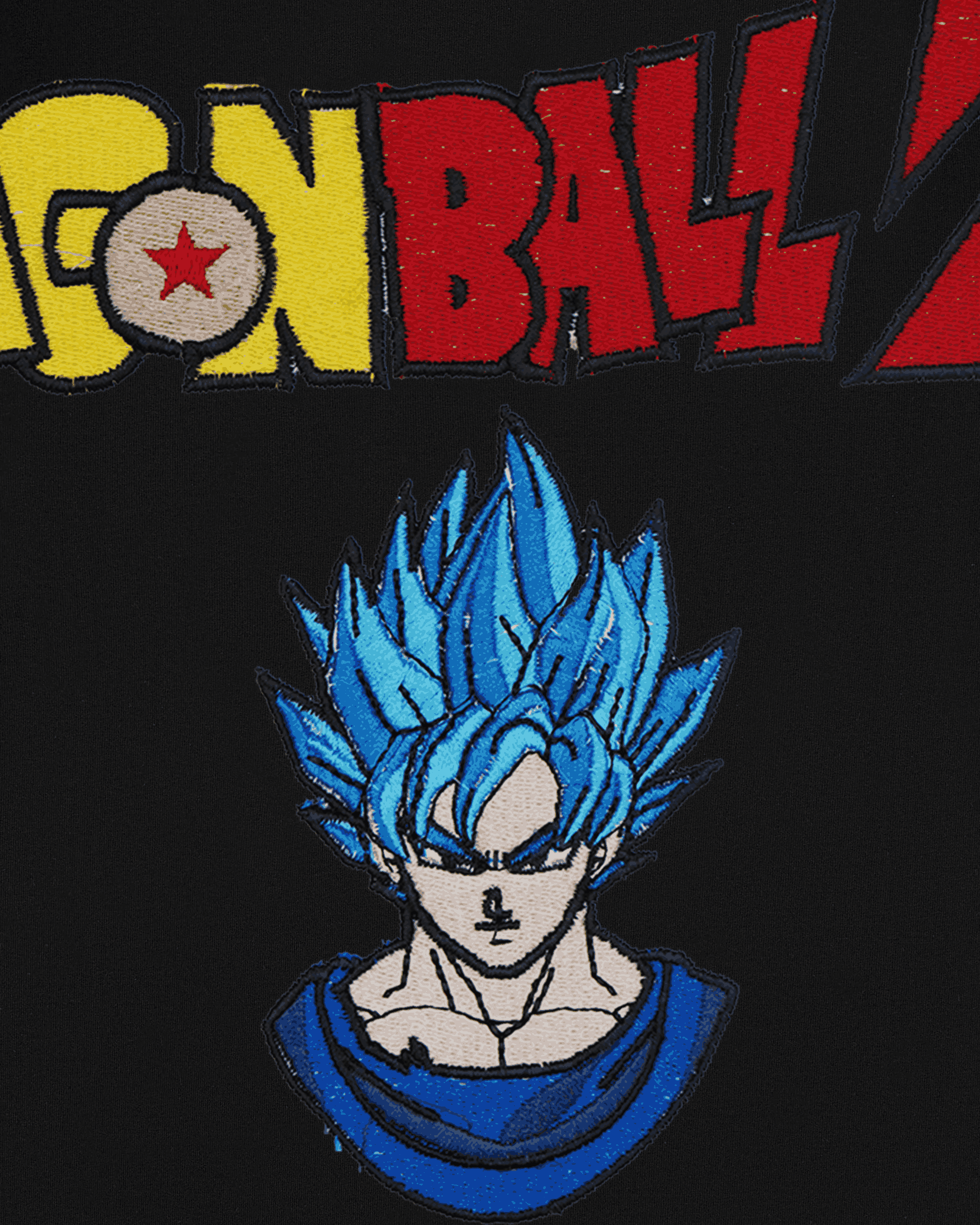 GOKU EMBROIDERY OVER-SIZED T SHIRT