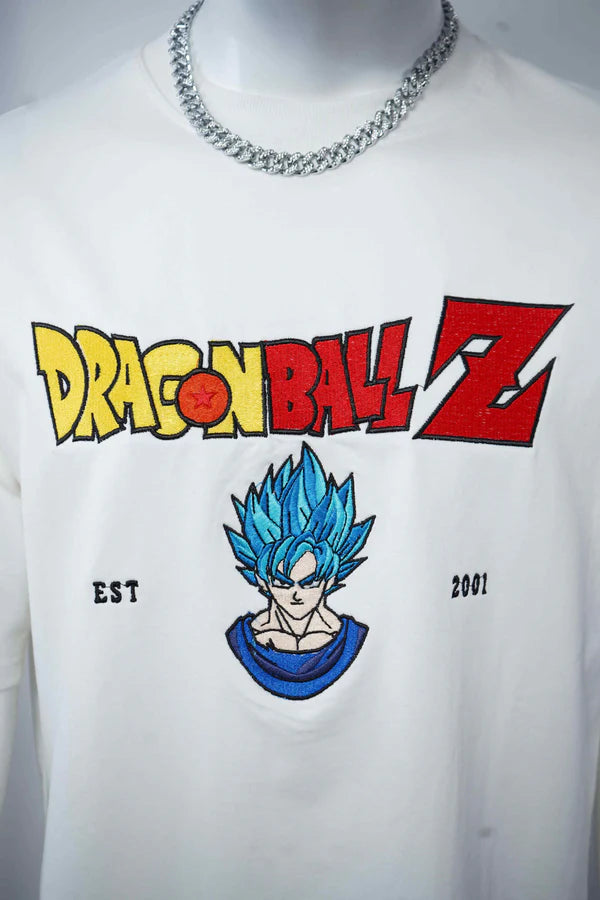 GOKU EMBROIDERY OVER-SIZED T SHIRT