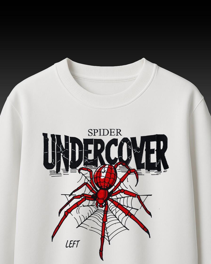 Spider Undercover Embroidery Over-Sized T Shirt