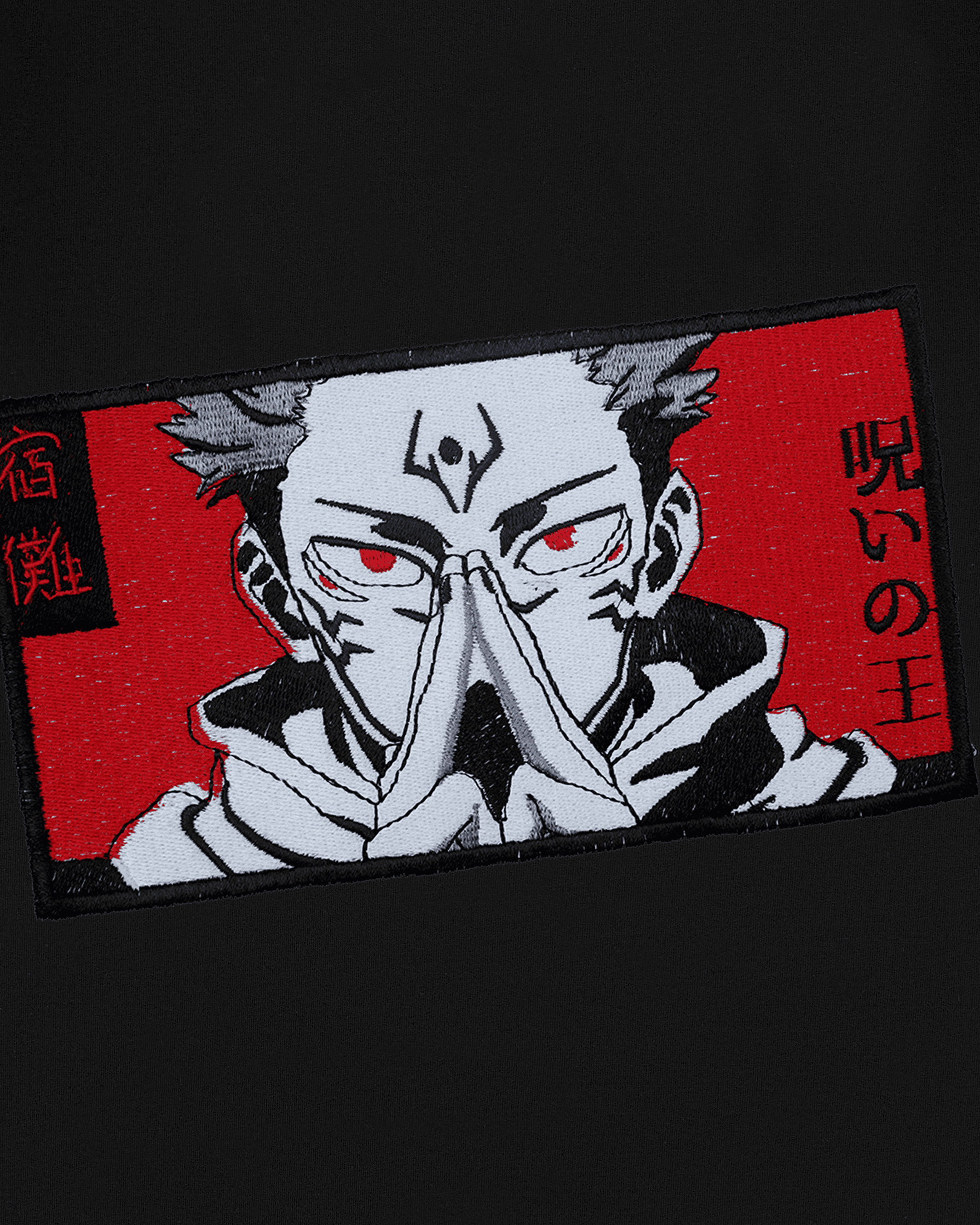 SUKUNA EMBROIDERY OVERSIZED T SHIRT