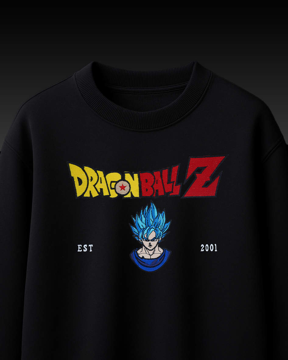GOKU EMBROIDERY OVER-SIZED T SHIRT