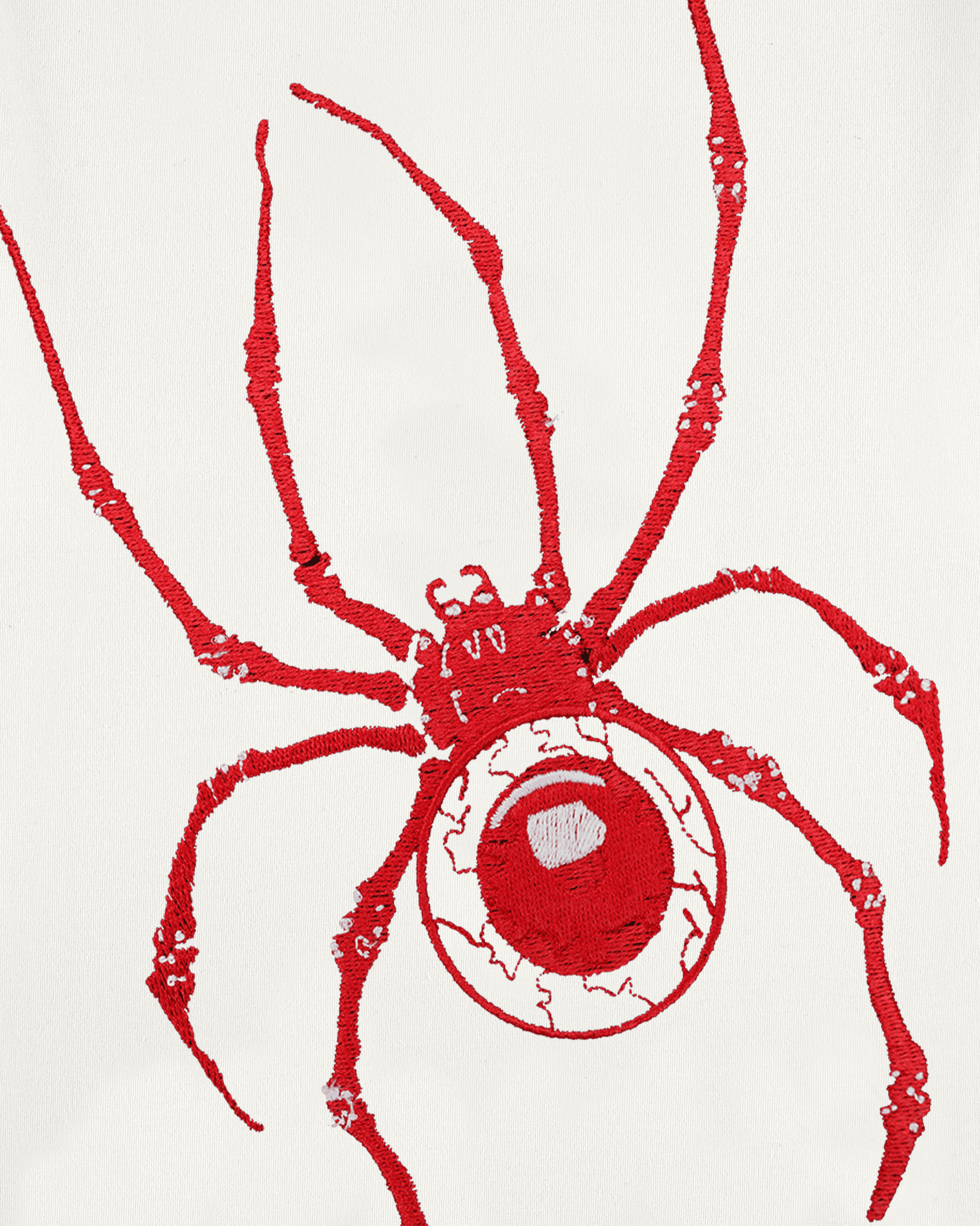 SPIDERS EMBROIDERY OVER-SIZED T SHIRT