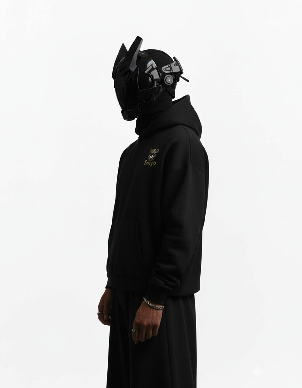 HARDY BEAR EMBROIDERED OVER-SIZED HOODIE