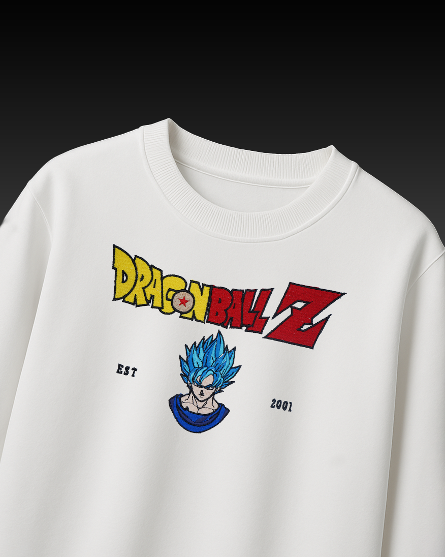 GOKU EMBROIDERY OVER-SIZED T SHIRT