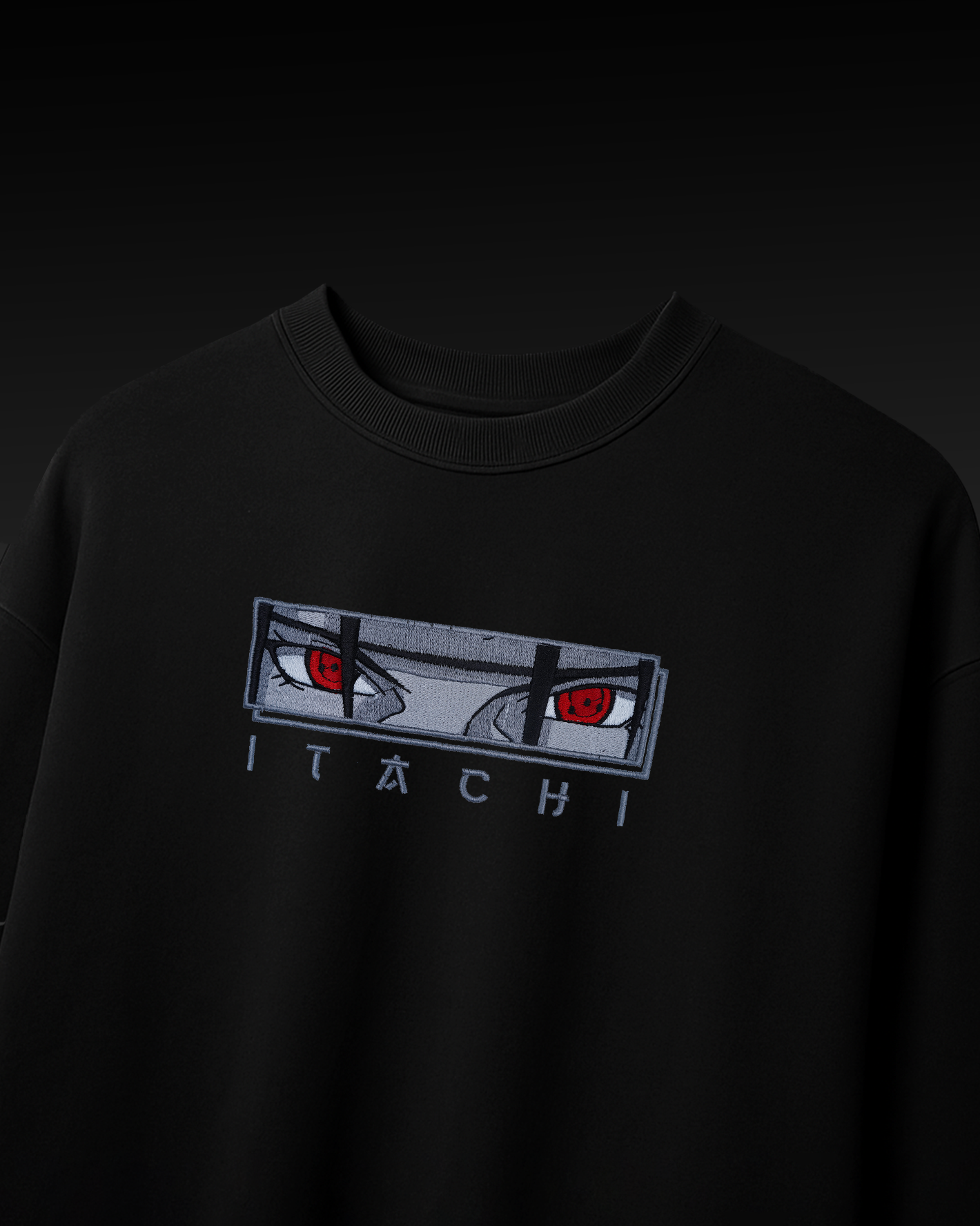 ITACHI EMBROIDERY OVER-SIZED T SHIRT