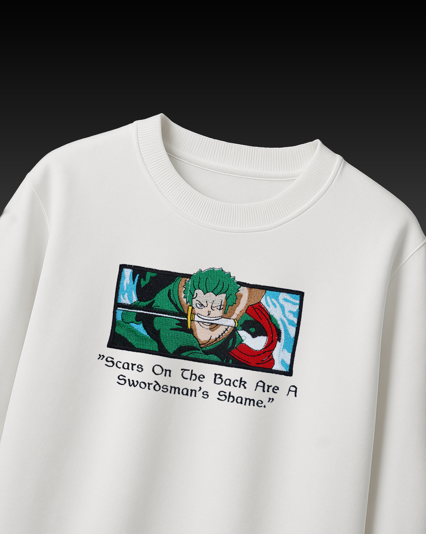 ZORO EMBROIDERY OVER-SIZED T SHIRT