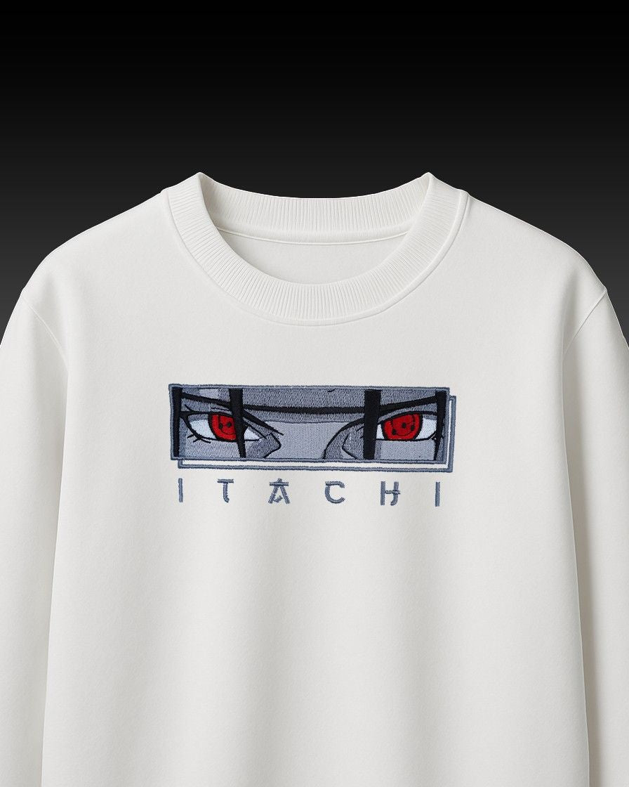 Itachi Embroidery Over-Sized T Shirt