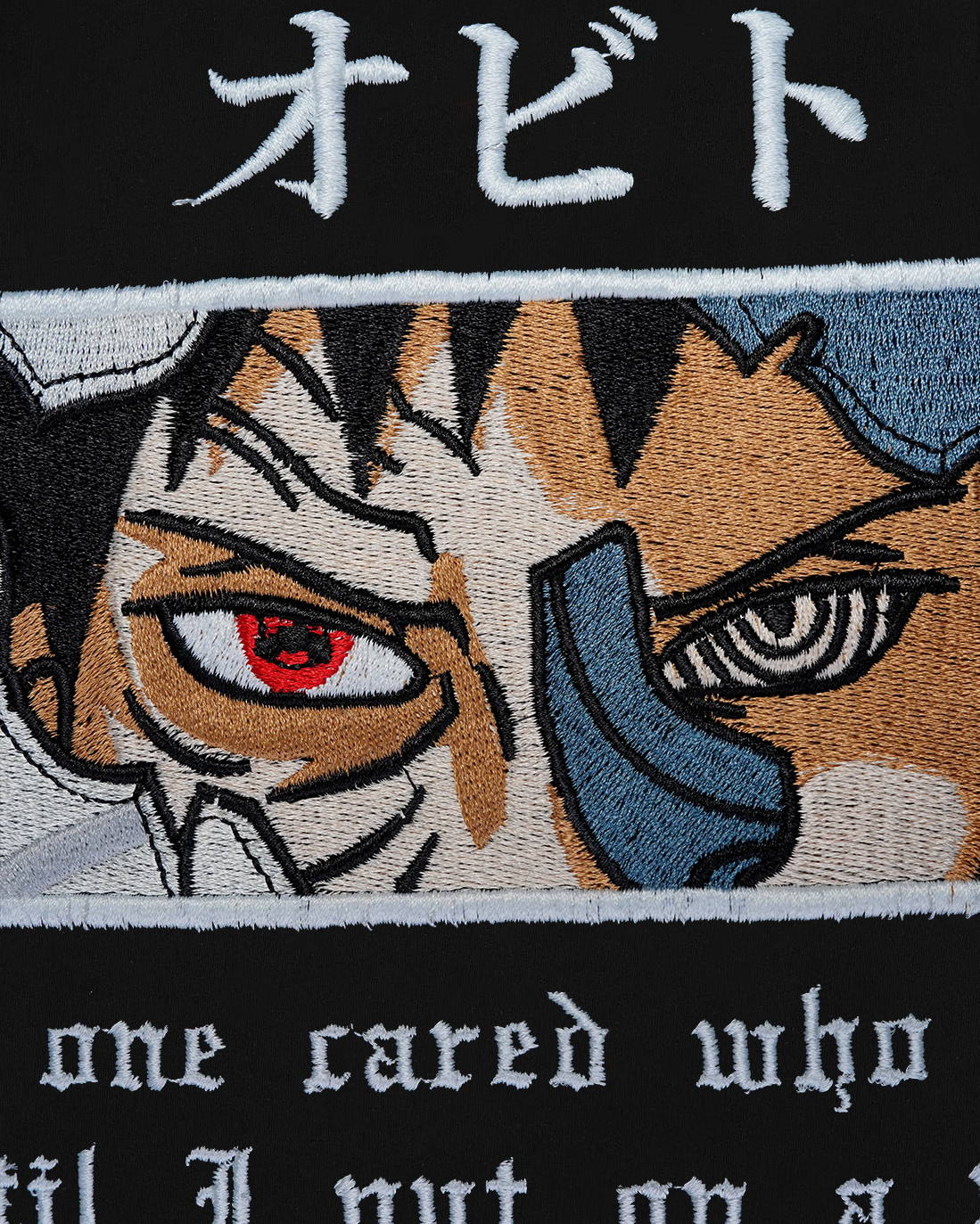 OBITO EMBROIDERY OVER-SIZED T SHIRT